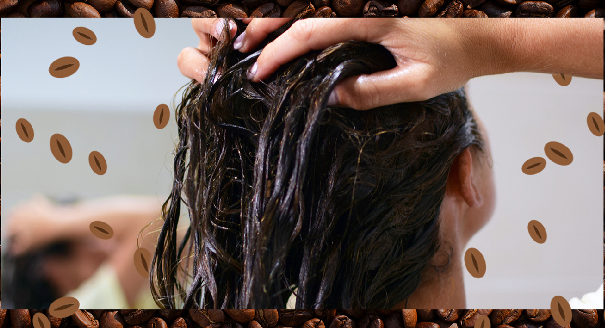 pousser vos cheveux avec du café